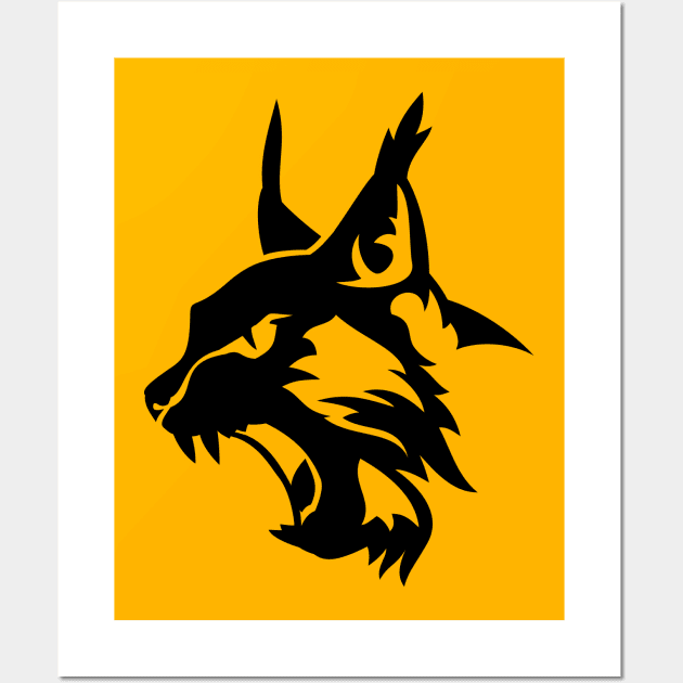 Lynx Wall Art by n0b0d1